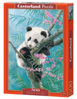 Obrázek z Puzzle panda na stromě 500 dílků  